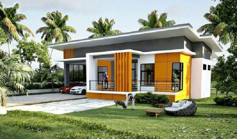 Tổng hợp các mẫu nhà cấp 4 đổ mái bằng đẹp, hiện đại