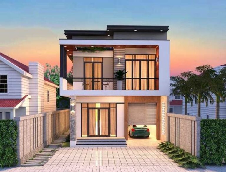 100+ mẫu nhà 1 trệt 1 lầu đẹp, được ưa chuộng 2023