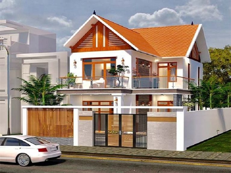 Top mẫu nhà mái ngói 2 tầng đẹp, sang trọng được ưa chuộng nhất
