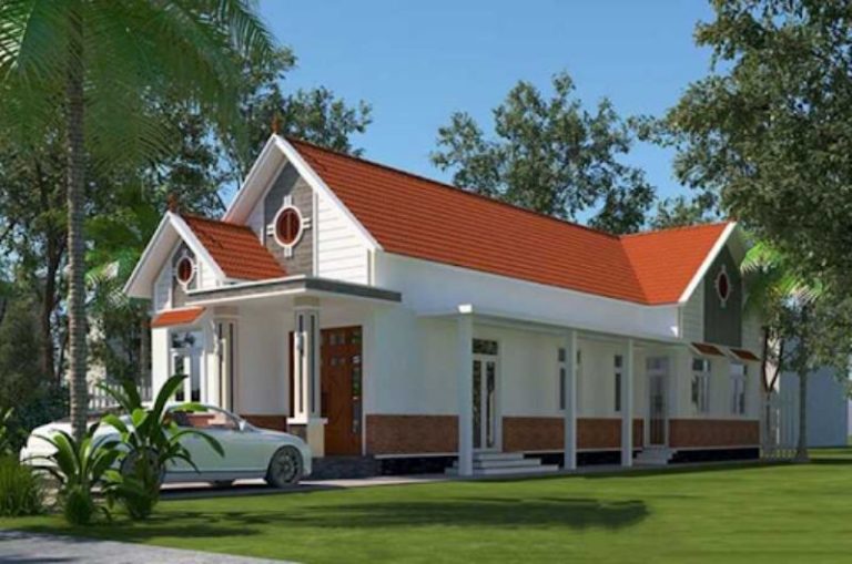30+ mẫu nhà cấp 4 mái Thái đẹp 5x22m hiện đại, xu hướng 2023