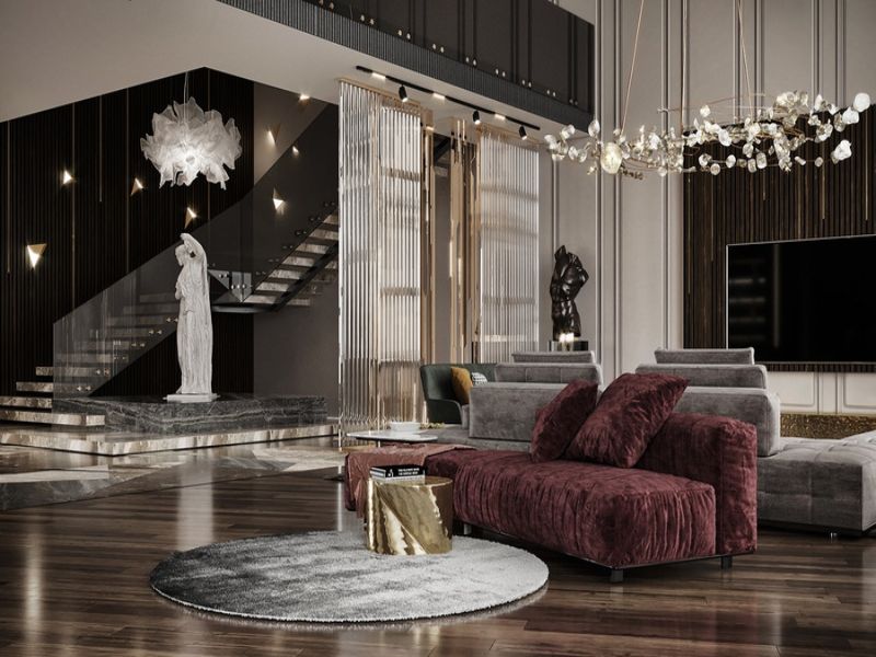  Phong cách thiết kế nội thất Luxury luôn giới thượng lưu lựa chọn