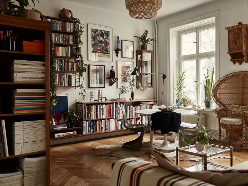 Thiết kế căn hộ phong cách vintage dành cho những người yêu sách