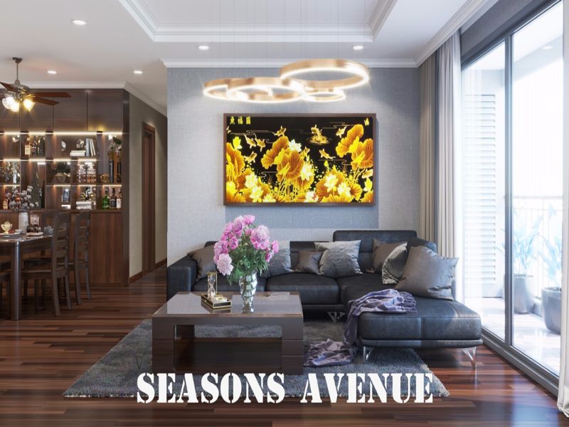 Mẫu thiết kế căn hộ xanh Seasons Avenue